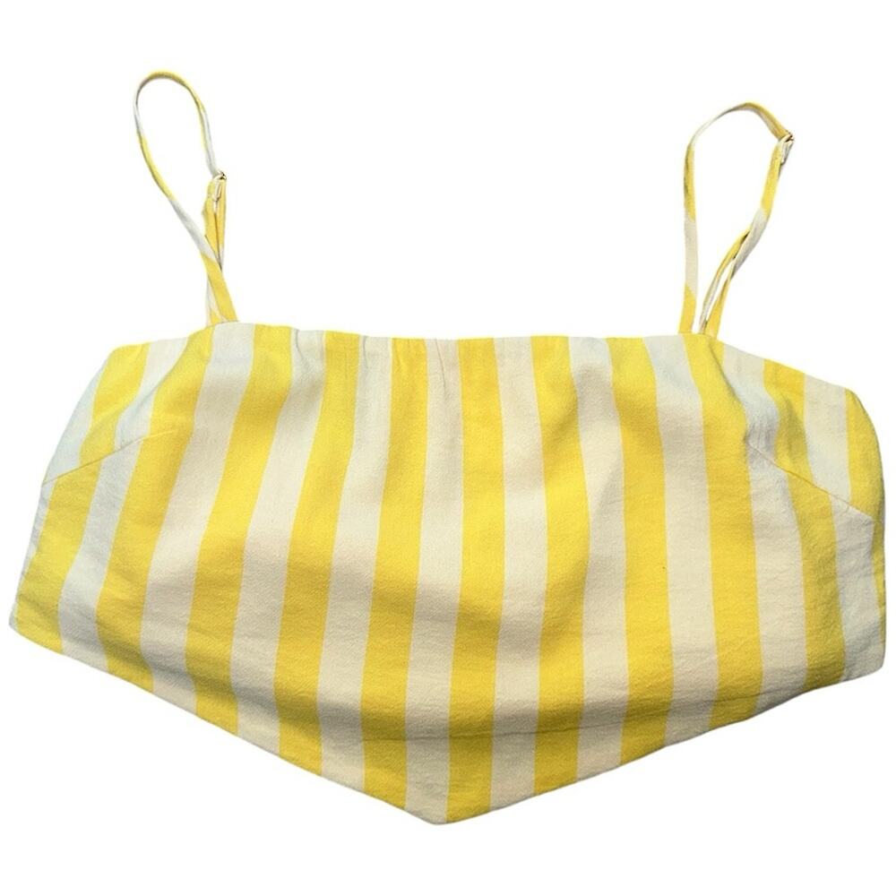 NWT Show Me Your MuMu Scarf Top in Sunny Stripe Size Small Retail $98 - Picture 6 of 8